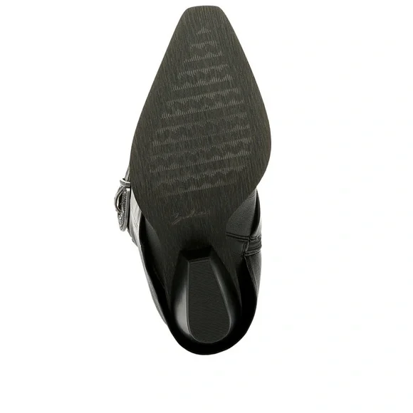 Zodiac Womens Rowena-Wings Zip Tall Western Boots Size 9 - Picture 6 of 6